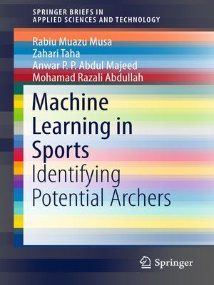 cover image of Machine Learning in Sports